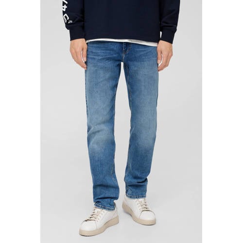 s.Oliver modern slim fit jeans Nelio blauw afbeelding