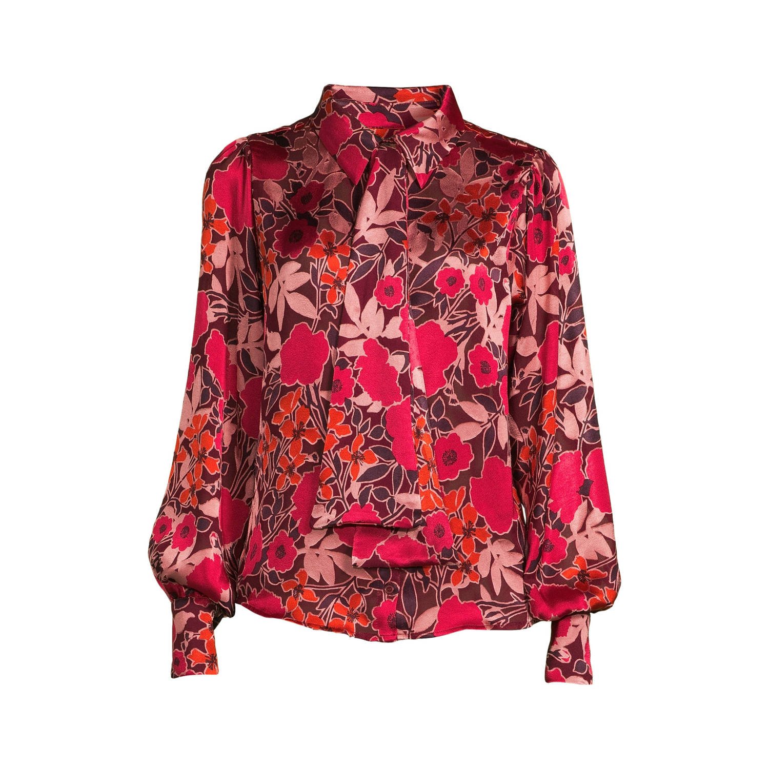 Aaiko Rode Passie Blouse Charlotta Pes 505 Red Dames