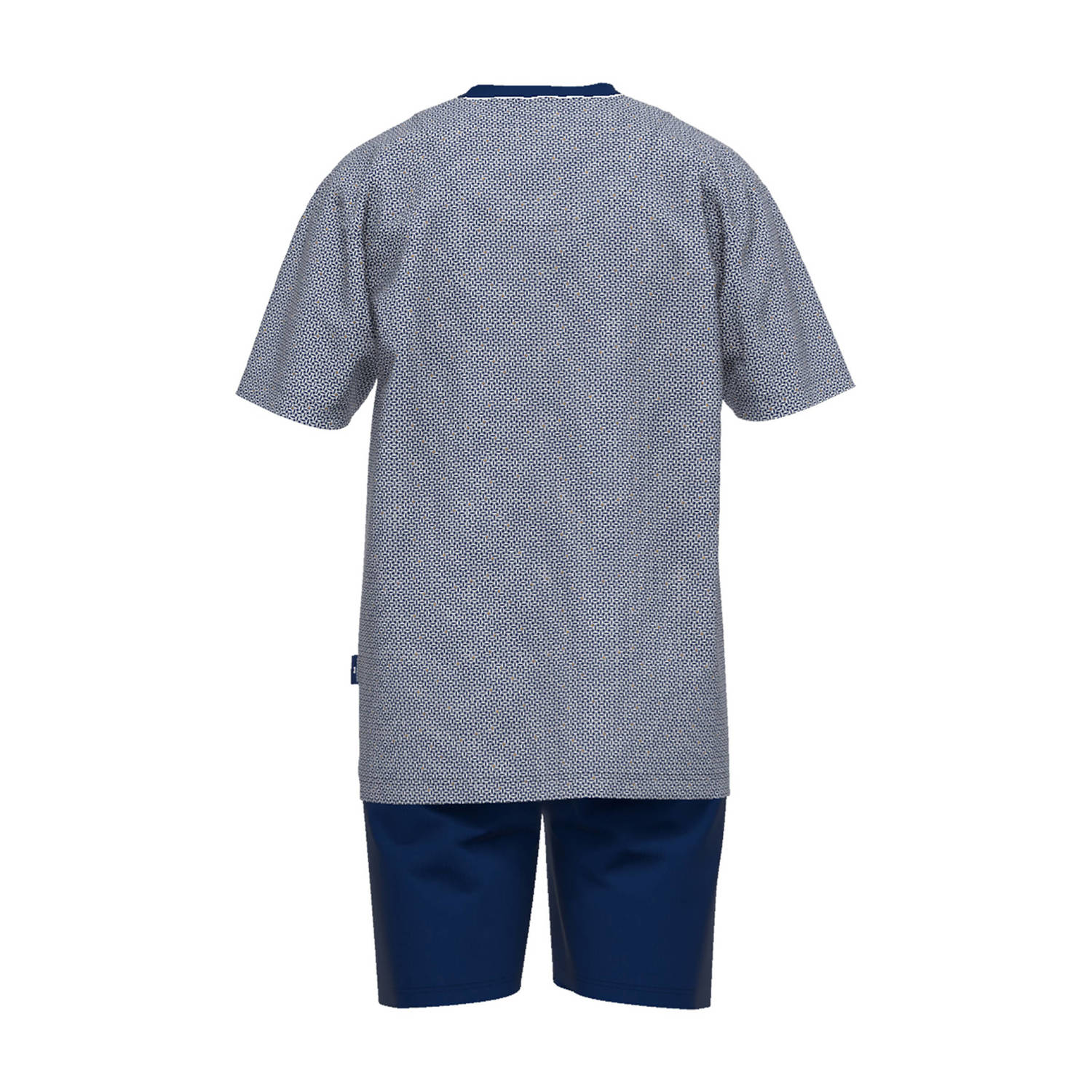 Götzburg shortama donkerblauw wit