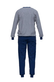 thumbnail: Götzburg pyjama donkerblauw/wit