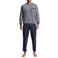 Götzburg pyjama set donkerblauw/wit
