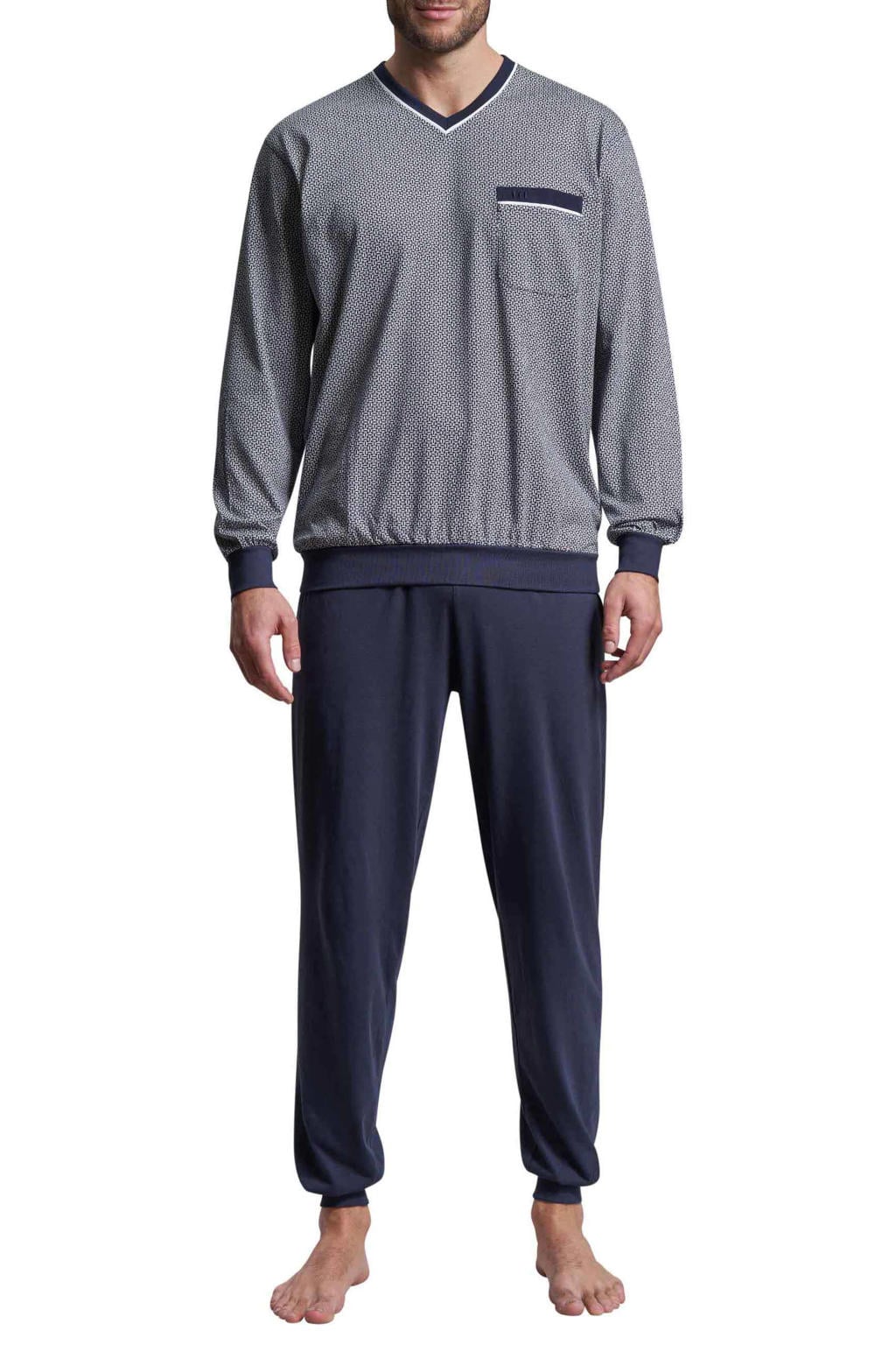 Götzburg pyjama set donkerblauw/wit