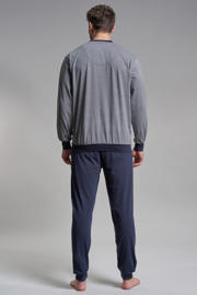 thumbnail: Götzburg pyjama donkerblauw/wit