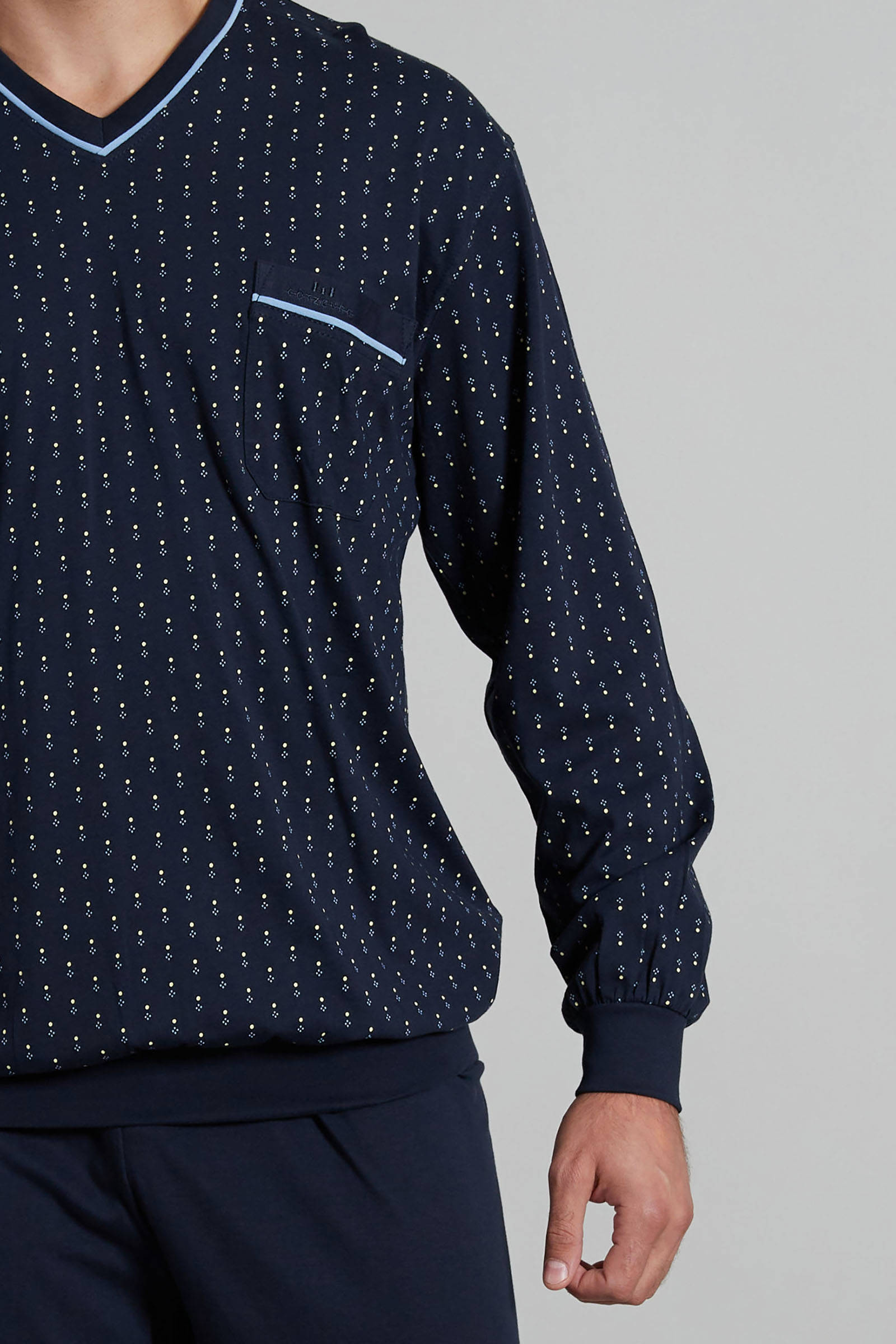 Pyjama 2 Pièces Götzburg Pour Homme - 100% Coton, Coupe Décontractée Et Confortable