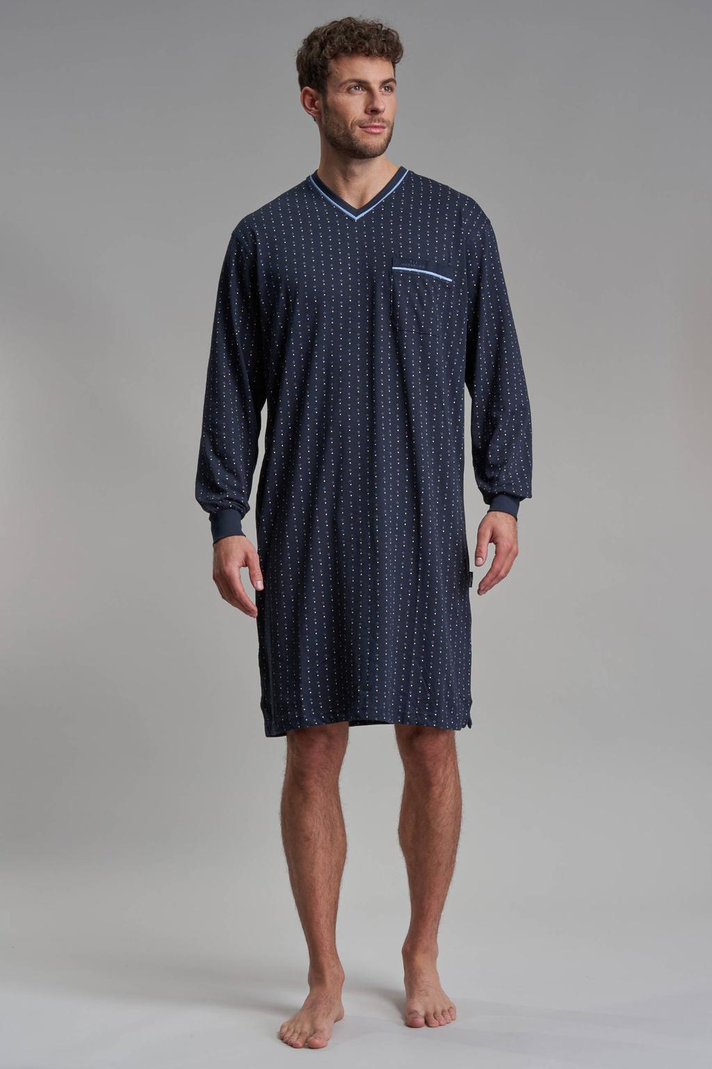 Götzburg slaapshirt donkerblauw