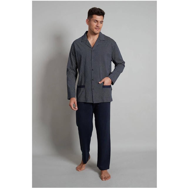 Götzburg pyjama donkerblauw kopen? | Morgen in huis | wehkamp