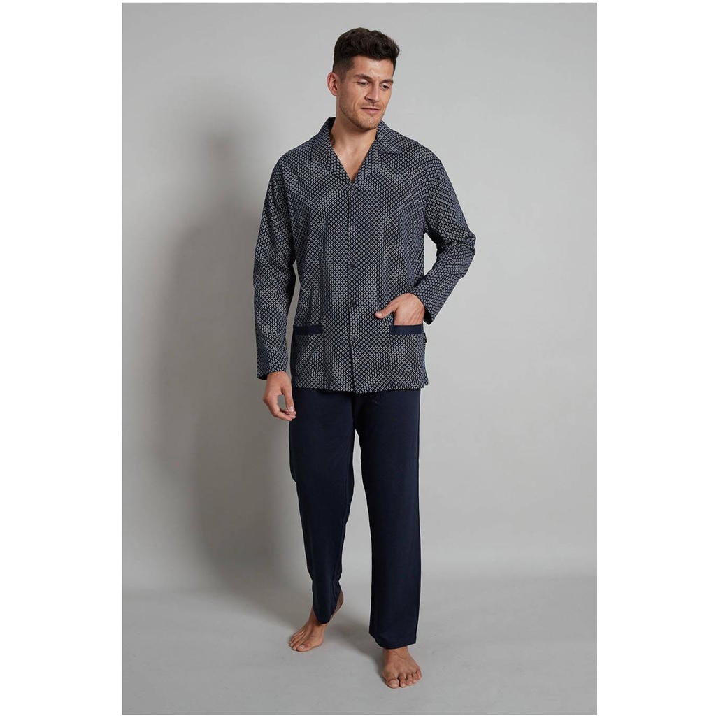 Götzburg pyjama set donkerblauw