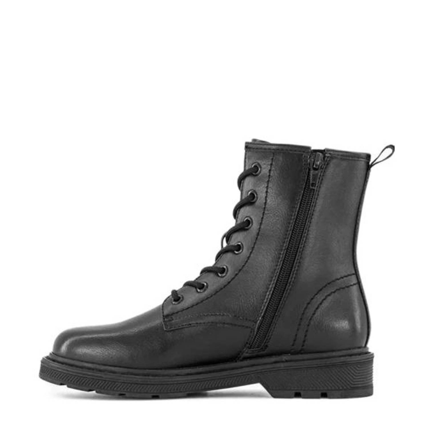 Graceland veterboots zwart