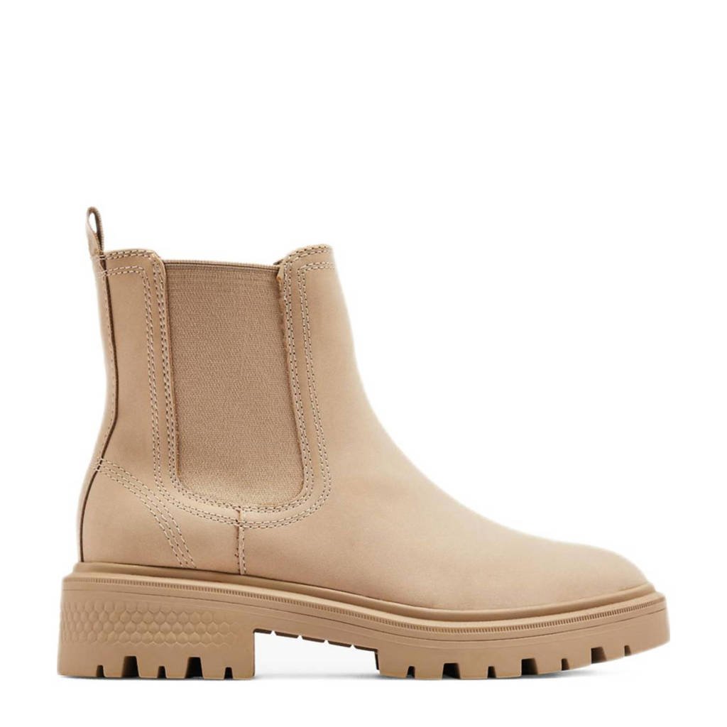 Graceland chelsea boots beige wehkamp