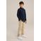WE Fashion overhemd donkerblauw