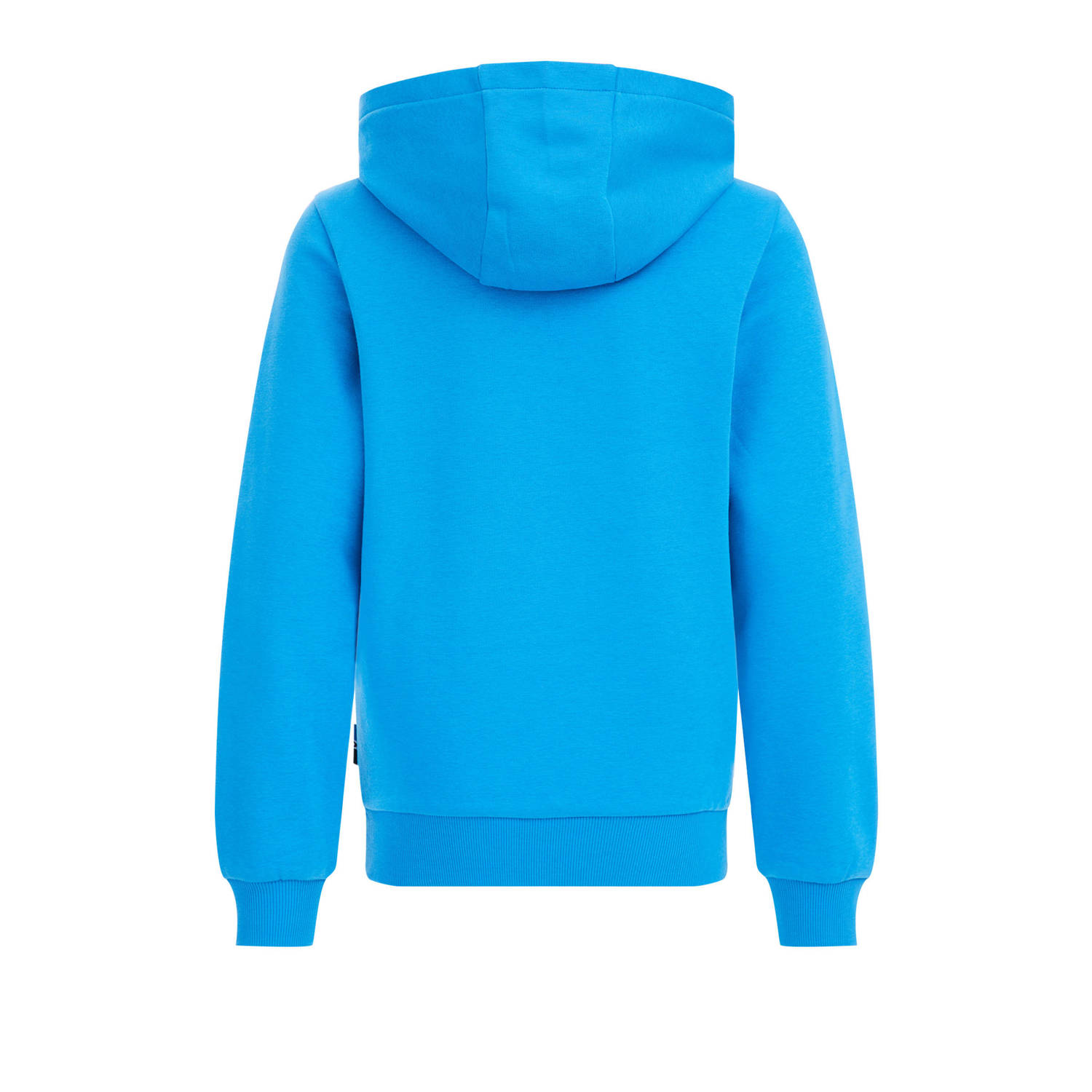 WE Fashion Bad Boys hoodie met printopdruk felblauw