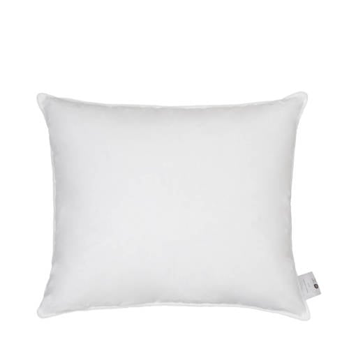 W donzen hoofdkussen medium stevig (60x70 cm) - Wit