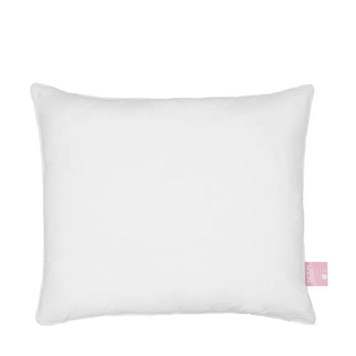 NOUS Living wollen hoofdkussen zacht (60x70 cm) (buik slaper) - Wit