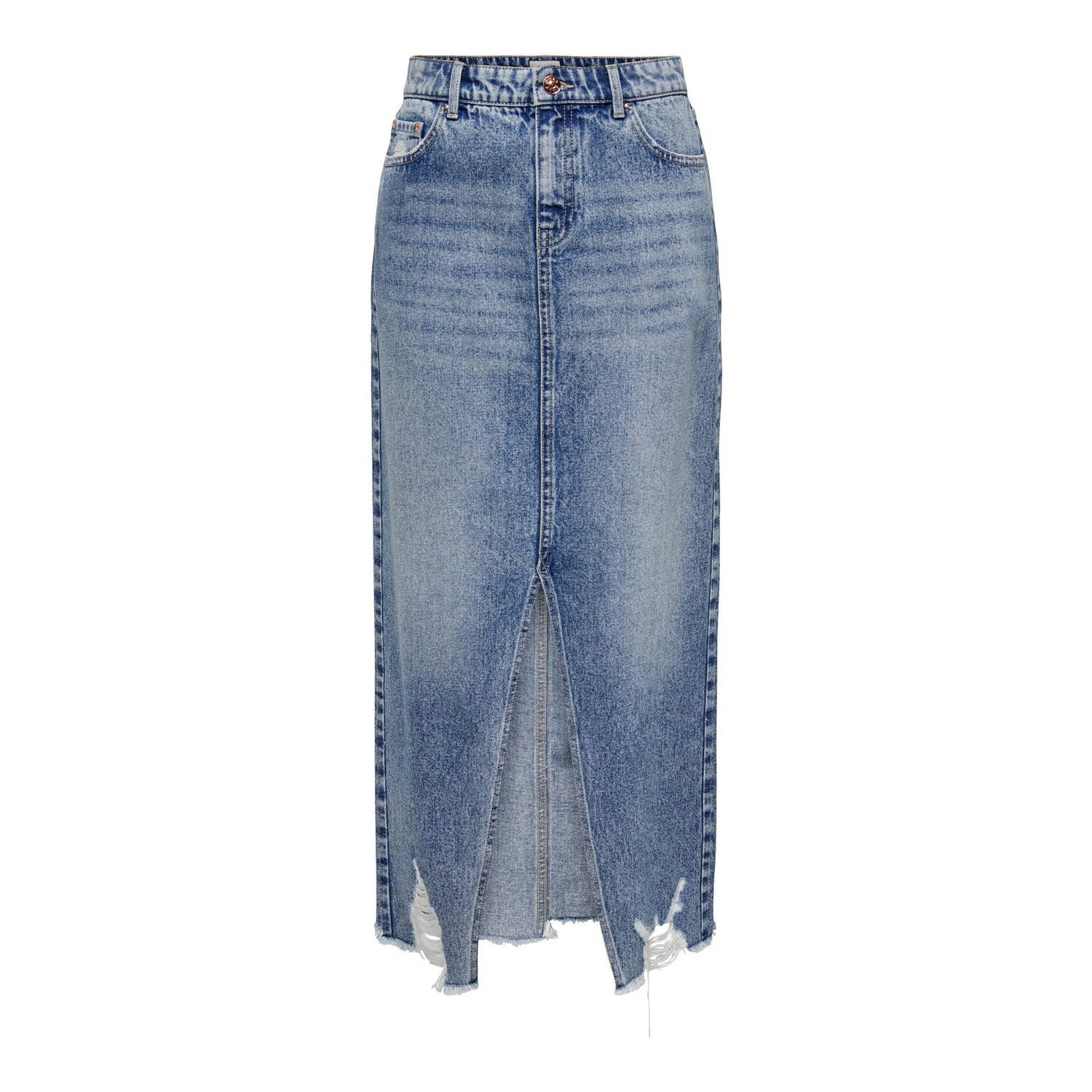 ONLY spijkerrok ONLEMMA medium blue denim