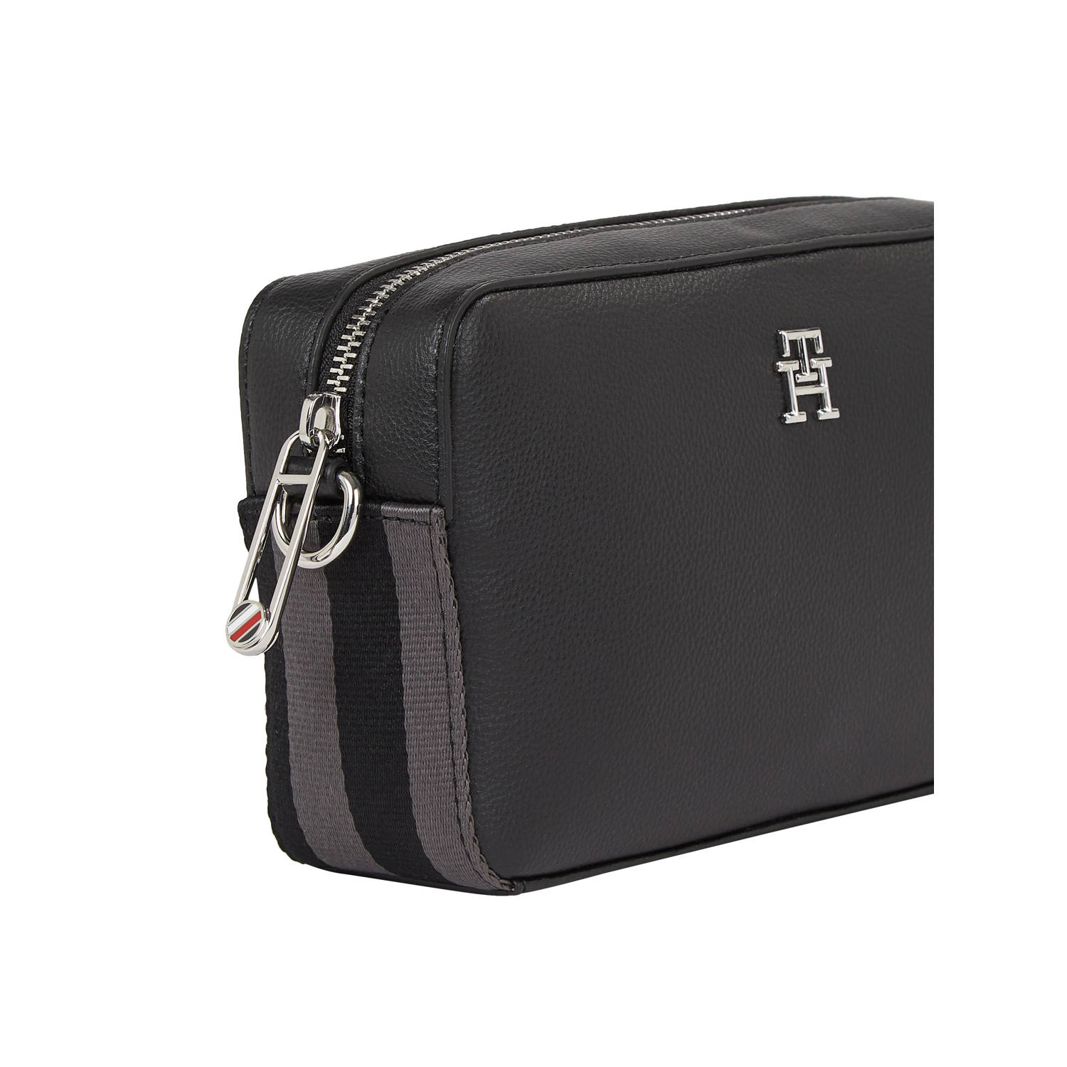 Tommy Hilfiger crossbody tas TH Essential zwart