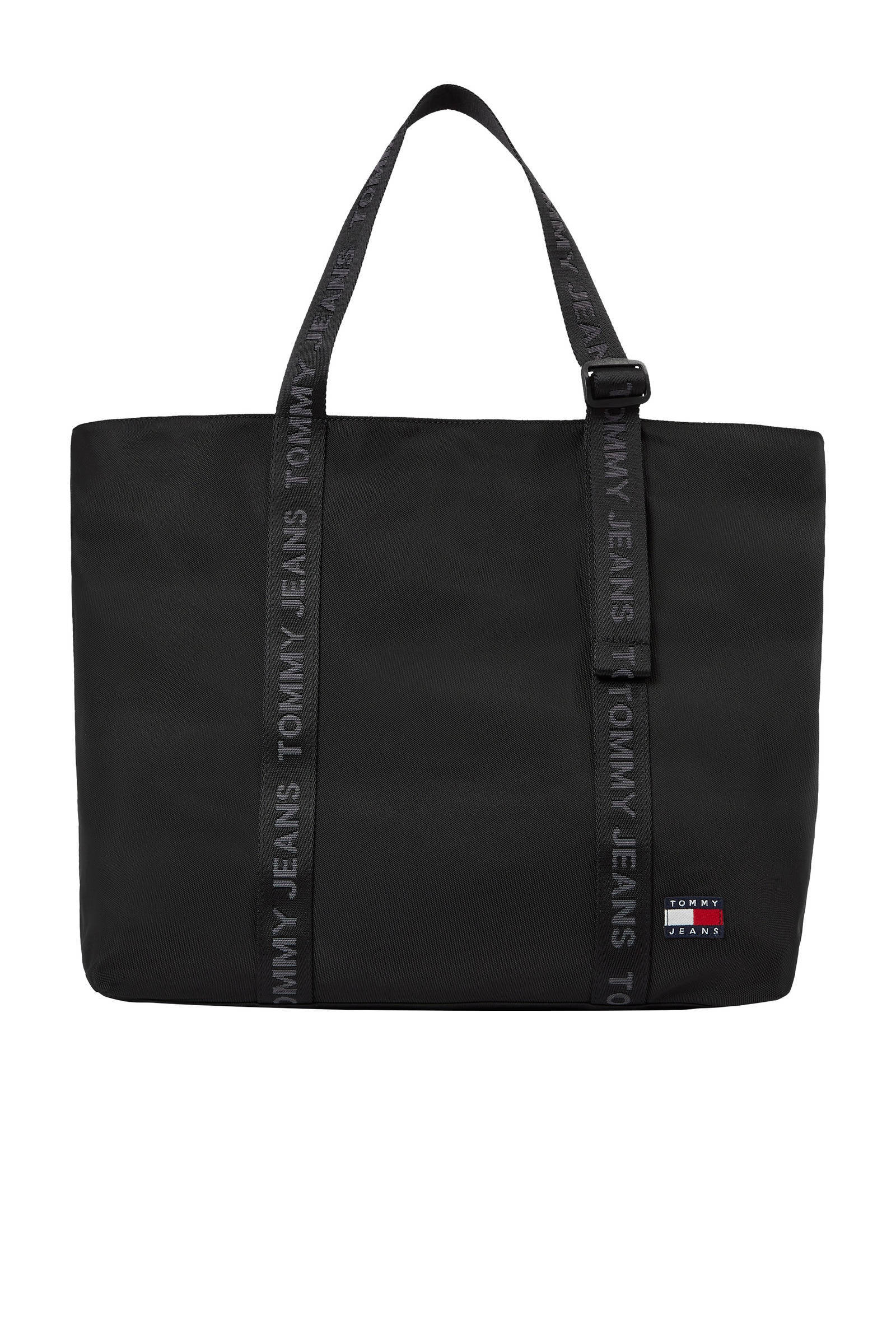 Tommy Jeans Shopper TJW Essential Daily Tote Zwart | Wehkamp