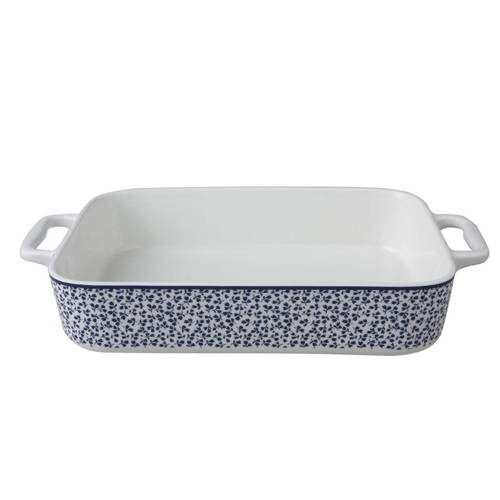 Laura Ashley ovenschaal - Blauw - Wit