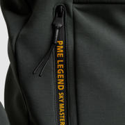 thumbnail: PME Legend sweatvest met logo grijsgroen