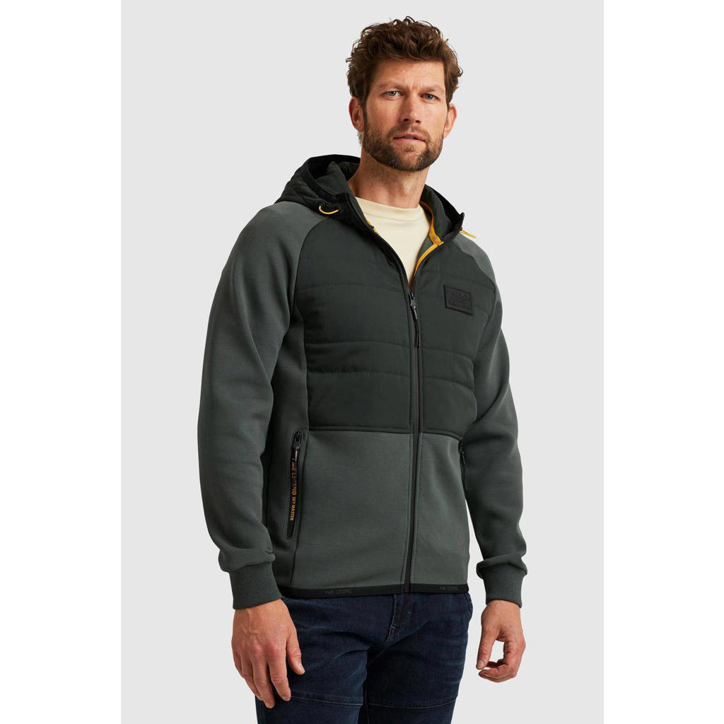 AIDEAONE Kerstmis T-shirt voor heren, sweatshirt met lange mouwen, sweatvest zonder capuchon, leuk, XL