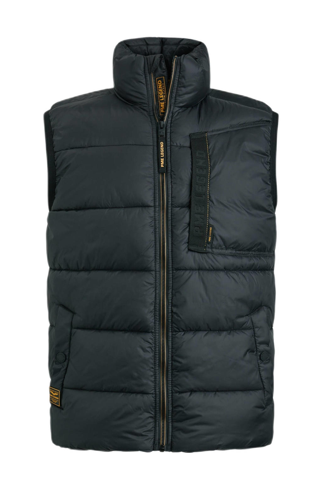 S415 - KLASSIEKE BODYWARMER - ZWART - XL S415 - KLASSIEKE BODYWARMER - ZWART - XL