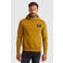 PME Legend hoodie met logo okergeel