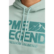 thumbnail: PME Legend hoodie met logo mintgroen