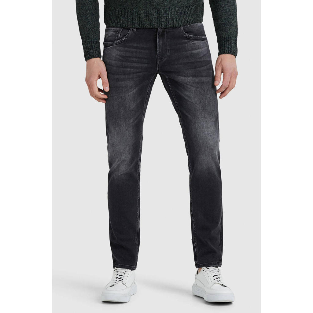 PME Legend slim fit jeans Tailwheel black faded stretch