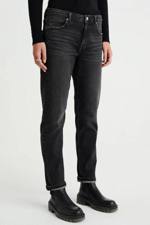 tapered fit jeans grey denim