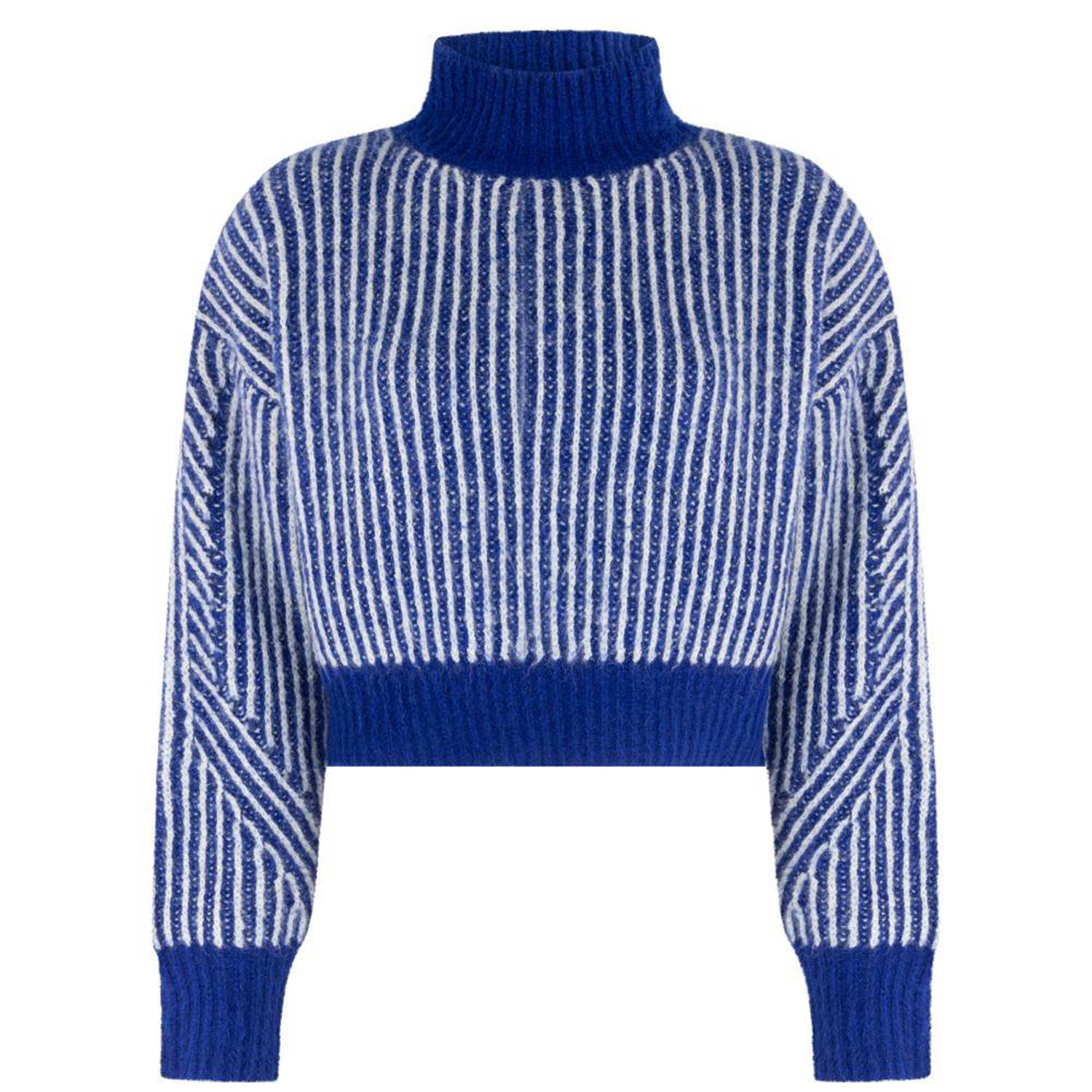 ANOTHER LABEL Dames Truien & Vesten Elis Knitted Pull Blauw