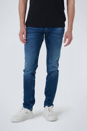 tapered fit jeans dark denim