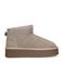 Sacha suède enkelboots beige