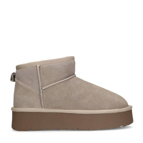 Sacha suède enkelboots beige afbeelding
