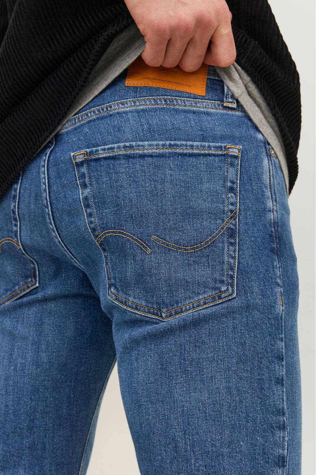 JACK & JONES JEANS INTELLIGENCE regular fit jeans JJICLARK JJORIGINAL