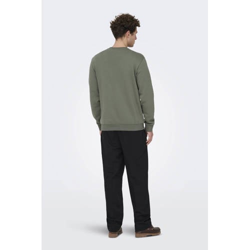 ONLY & SONS sweater ONSCERES castor gray afbeelding