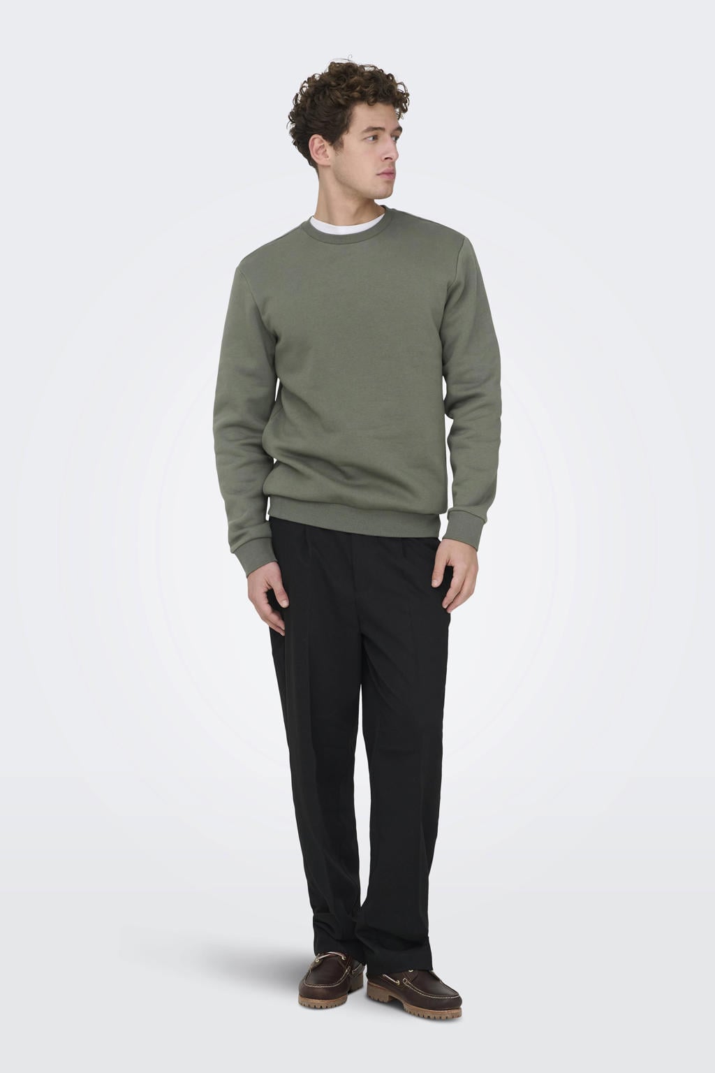 ONLY & SONS sweater ONSCERES groen