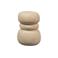 WOOOD bijzettafel Yvo - Fiber Clay - Naturel - 47x37x35