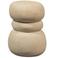 WOOOD WOOOD Yvo Bijzettafel - Fiber Clay - Naturel - 47x37x35