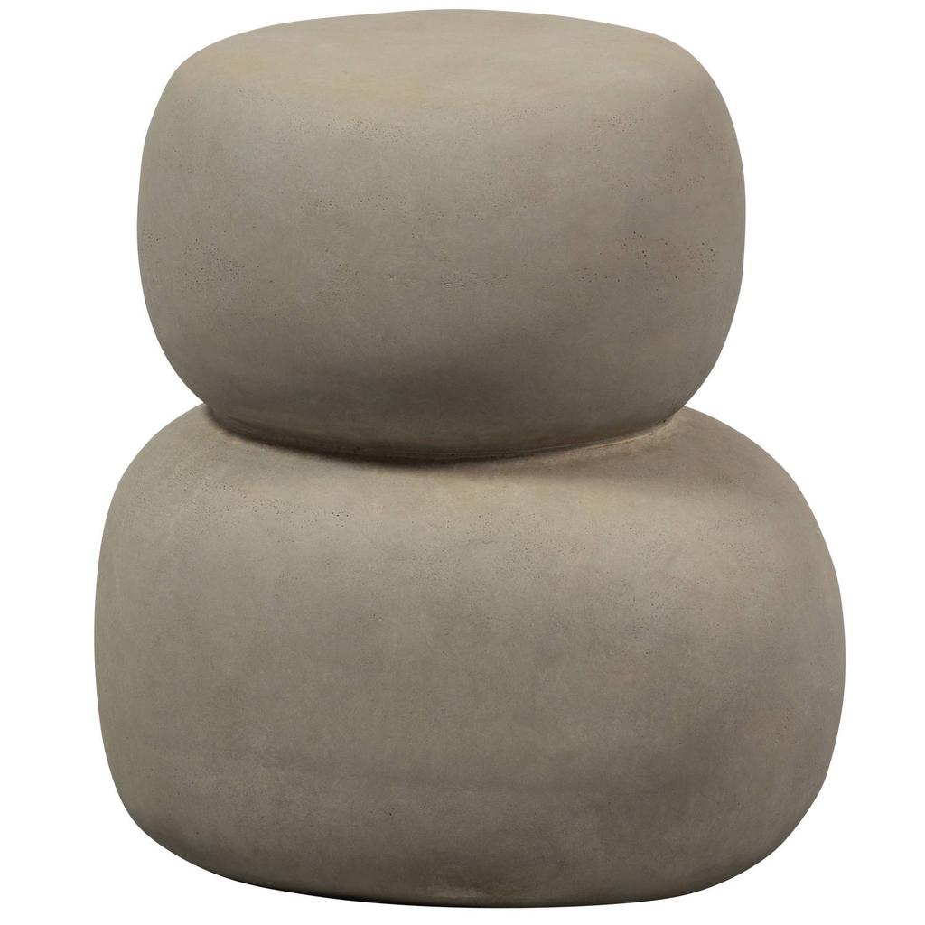 WOOOD WOOOD Oda Bijzettafel - Fiber Clay - Groen/Grijs - 47x41x35