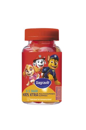 Kids Xtra Paw Patrol multivitaminen 3-5 jaar - 60 gummies
