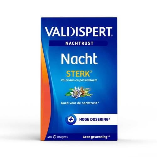 Wehkamp Valdispert Nacht Sterk - 40 tabletten aanbieding