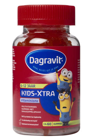 Kids-Xtra Vitaminions multivitaminen  6-12 jaar - 60 gummies