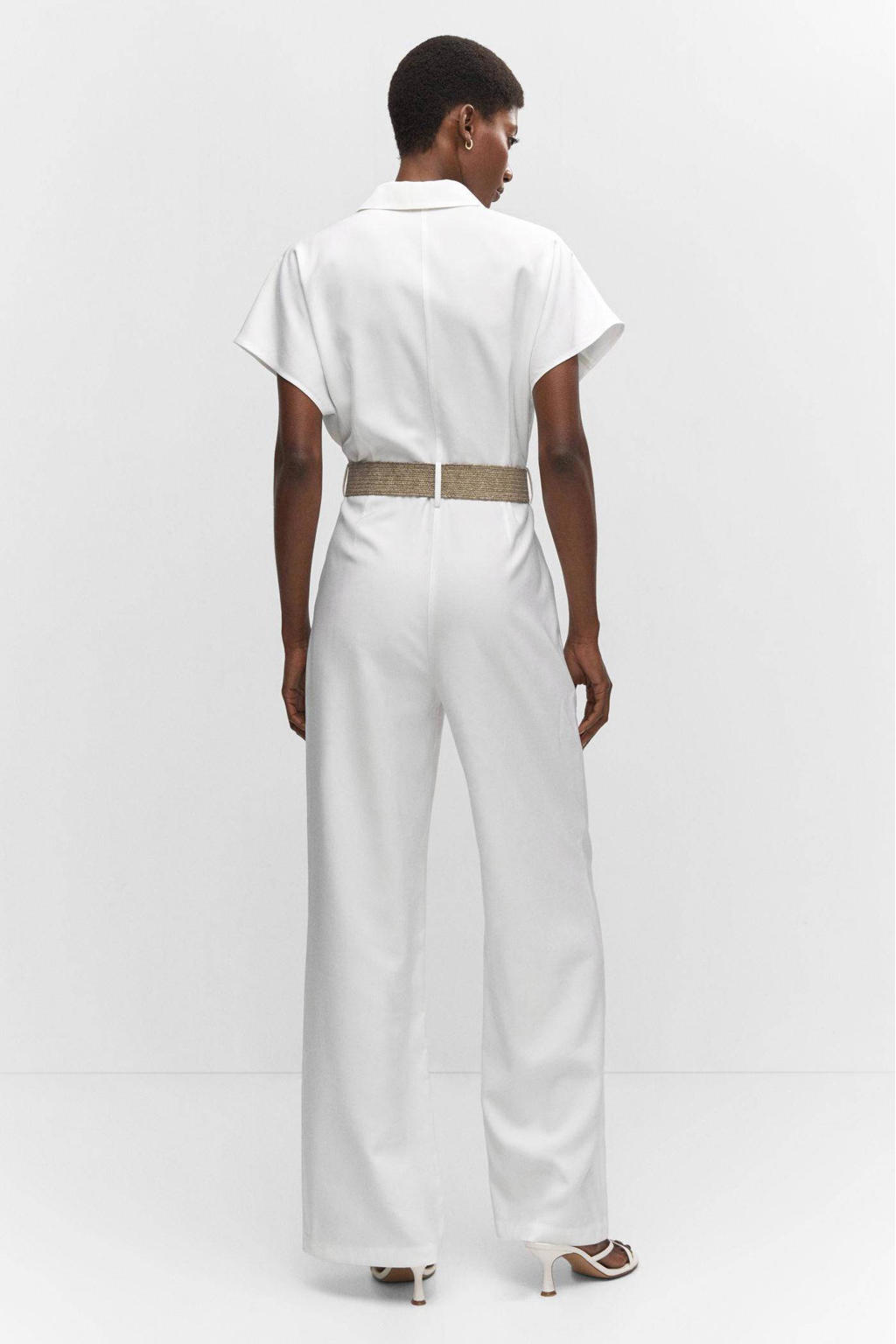 Mango jumpsuit Sahara wit kopen? in huis wehkamp