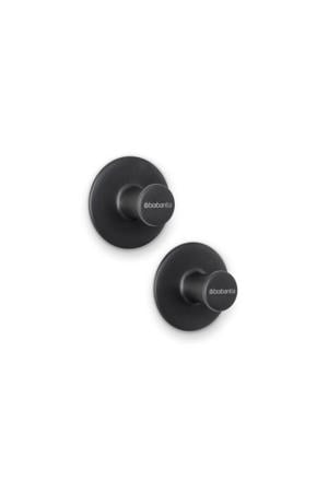 ReNew Handdoekhaakjes - 2 stuks - Dark Grey