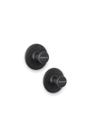 ReNew Handdoekhaakjes - 2 stuks - Dark Grey