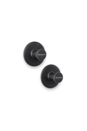 ReNew Handdoekhaakjes - 2 stuks - Dark Grey