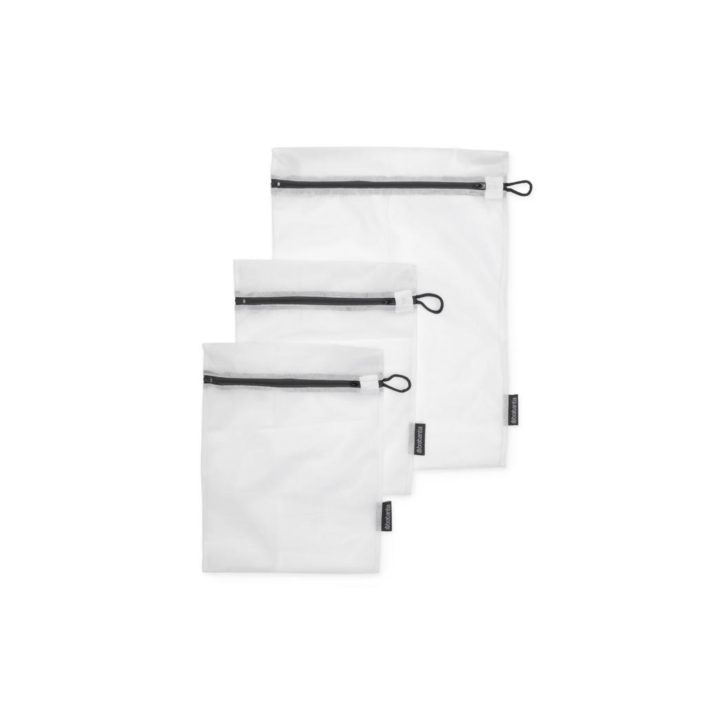 Brabantia Waszakjes in 2 maten - White / Grey (set van 3)