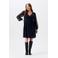 Noppies maternity zwangerschapsjurk Jaya van polyester donkerblauw