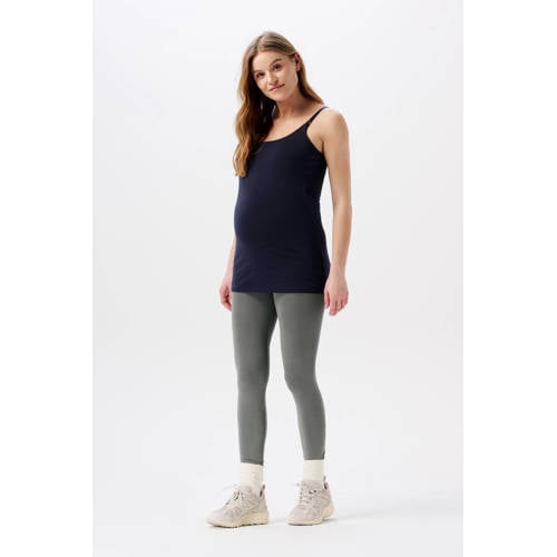 Noppies maternity high waist skinny zwangerschapslegging Paris zachtgroen afbeelding