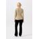 Noppies maternity ribgebreide zwangerschaps- en voedingslongsleeve Sara beige