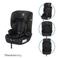 Titaniumbaby Autostoel Niklas I-size 76-150 cm Black